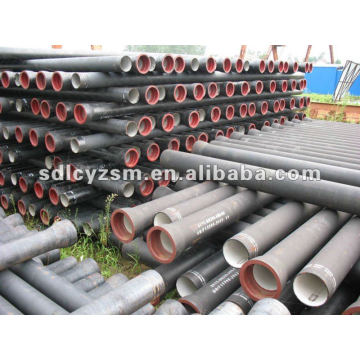 water pressure test ductile iron pipe